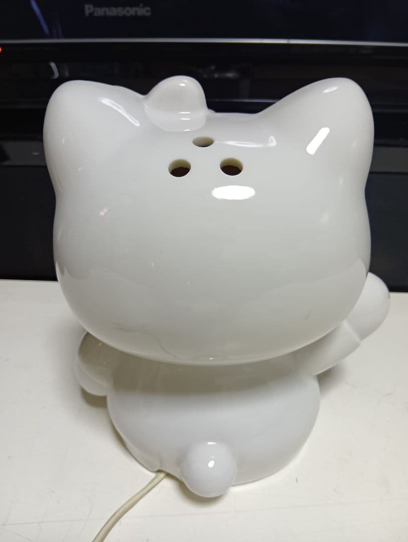 1998年　サンリオ　オフィシャル　ハローキティ　陶器製　セラミック　ライト