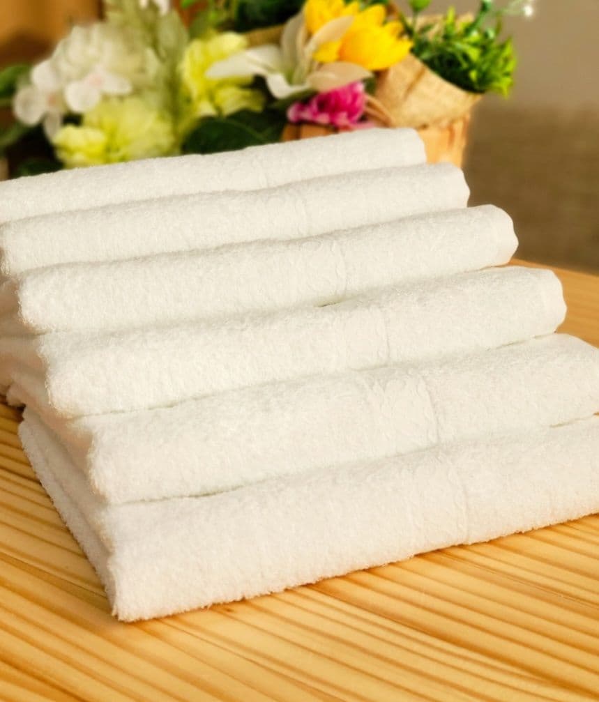 泉州タオル 高級綿ホワイトフェイスタオルセット20枚 タオル新品 まとめ売り