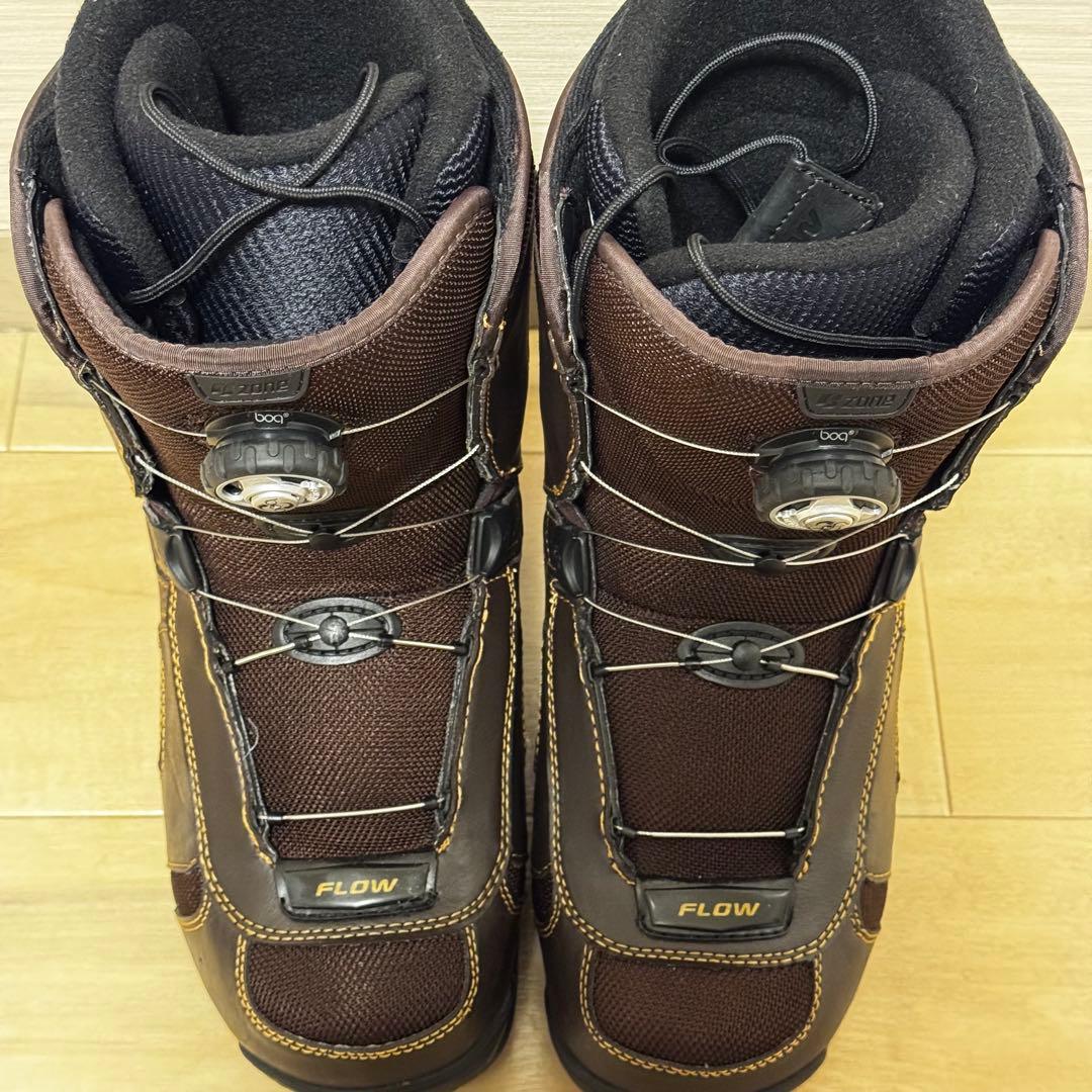FLOW フロー ZONE BOA スノーボード ブーツ 24.5cm ブラウン