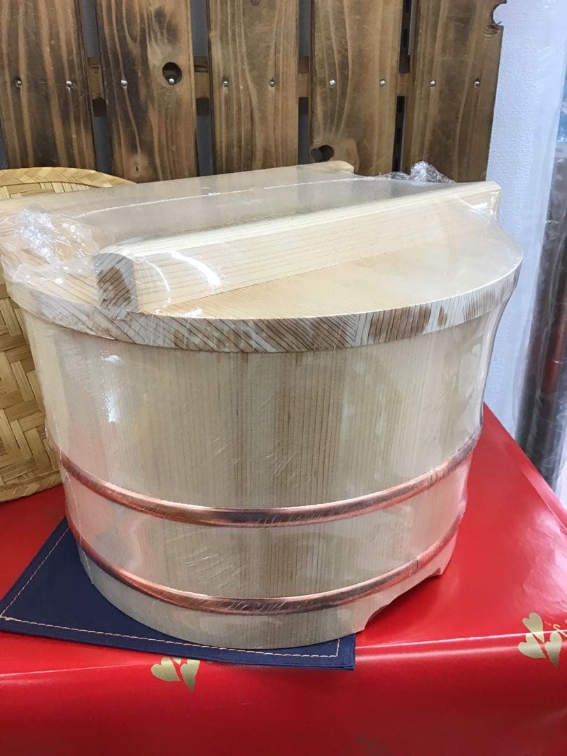 お櫃　日本製　木製　1升　777