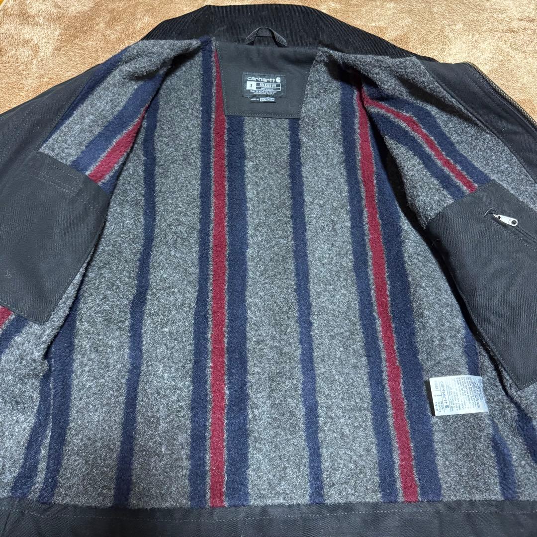 carhartt ブラック デトロイトジャケット Sサイズ
