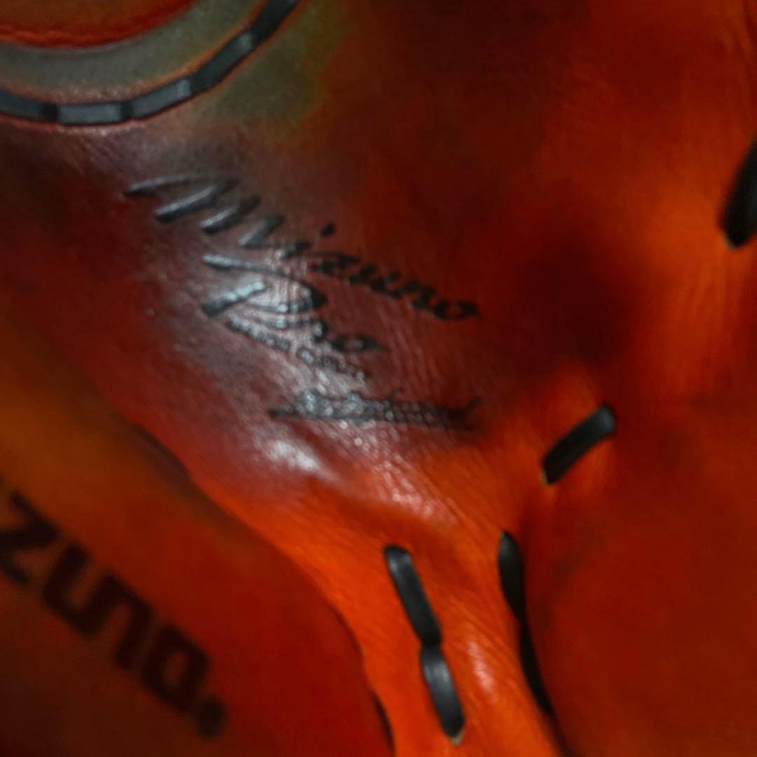 ミズノプロ 読売 阿部慎之助選手 実使用 硬式 キャッチャーミット 2005年