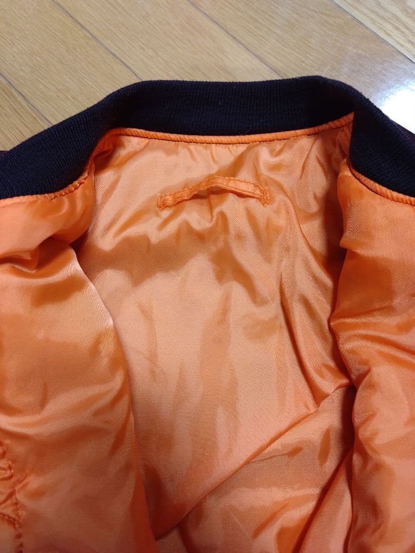 希少カラー★ 90s USA製 ALPHA MA-1 ボルドー L