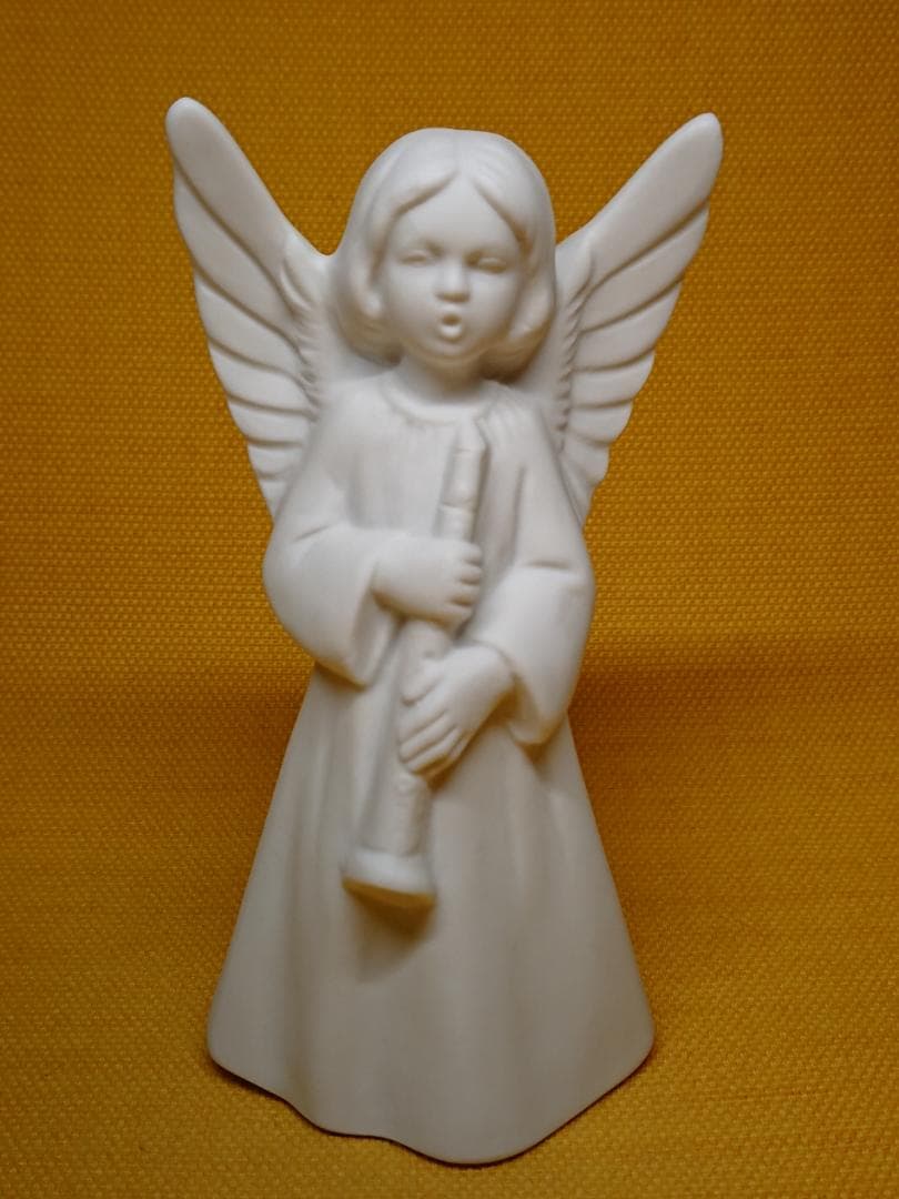 人形　天使　陶器　オブジェ　置物　インテリア　工芸品　美術品　A2654