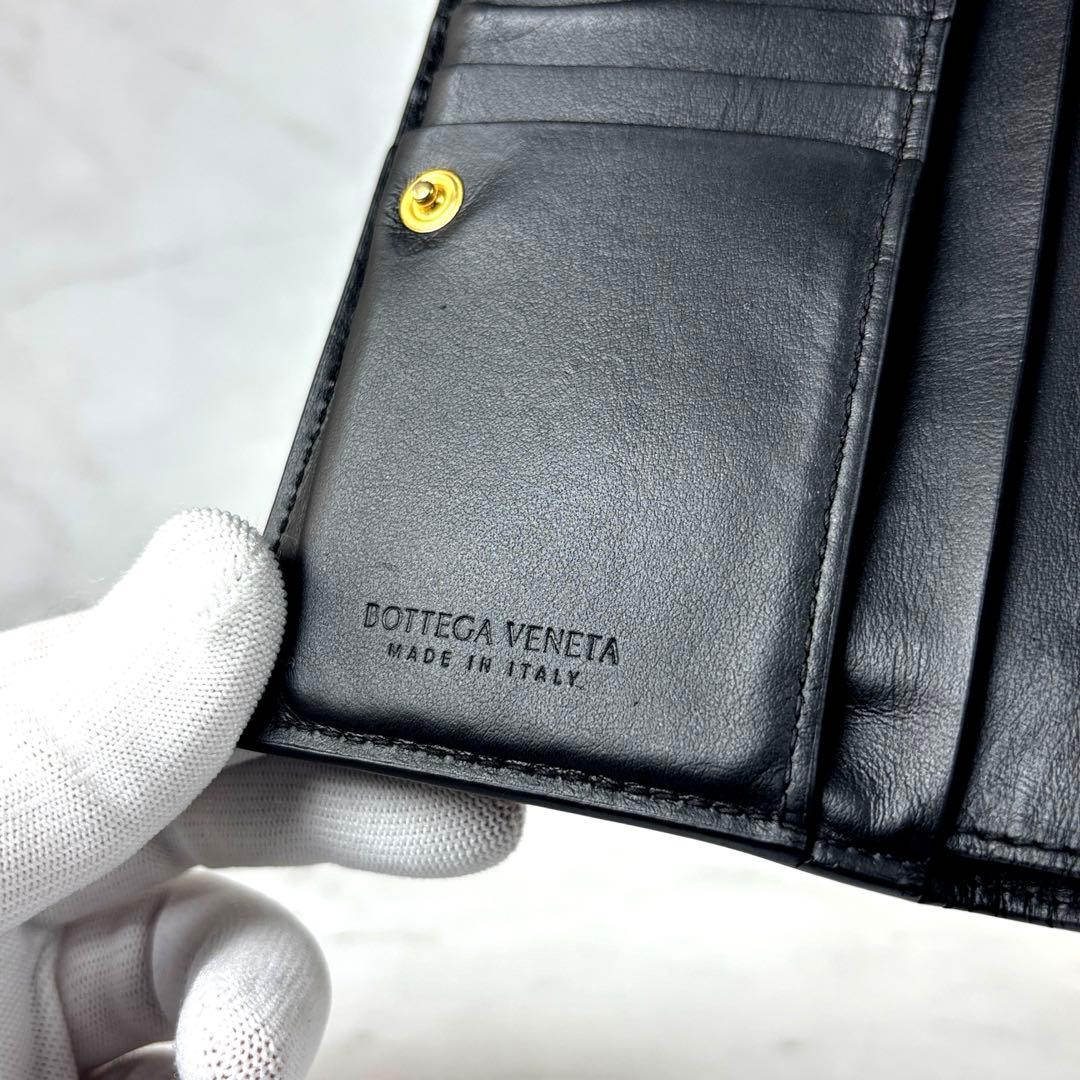 BOTTEGA VENETA ボッテガヴェネタ カセット 2つ折り財布