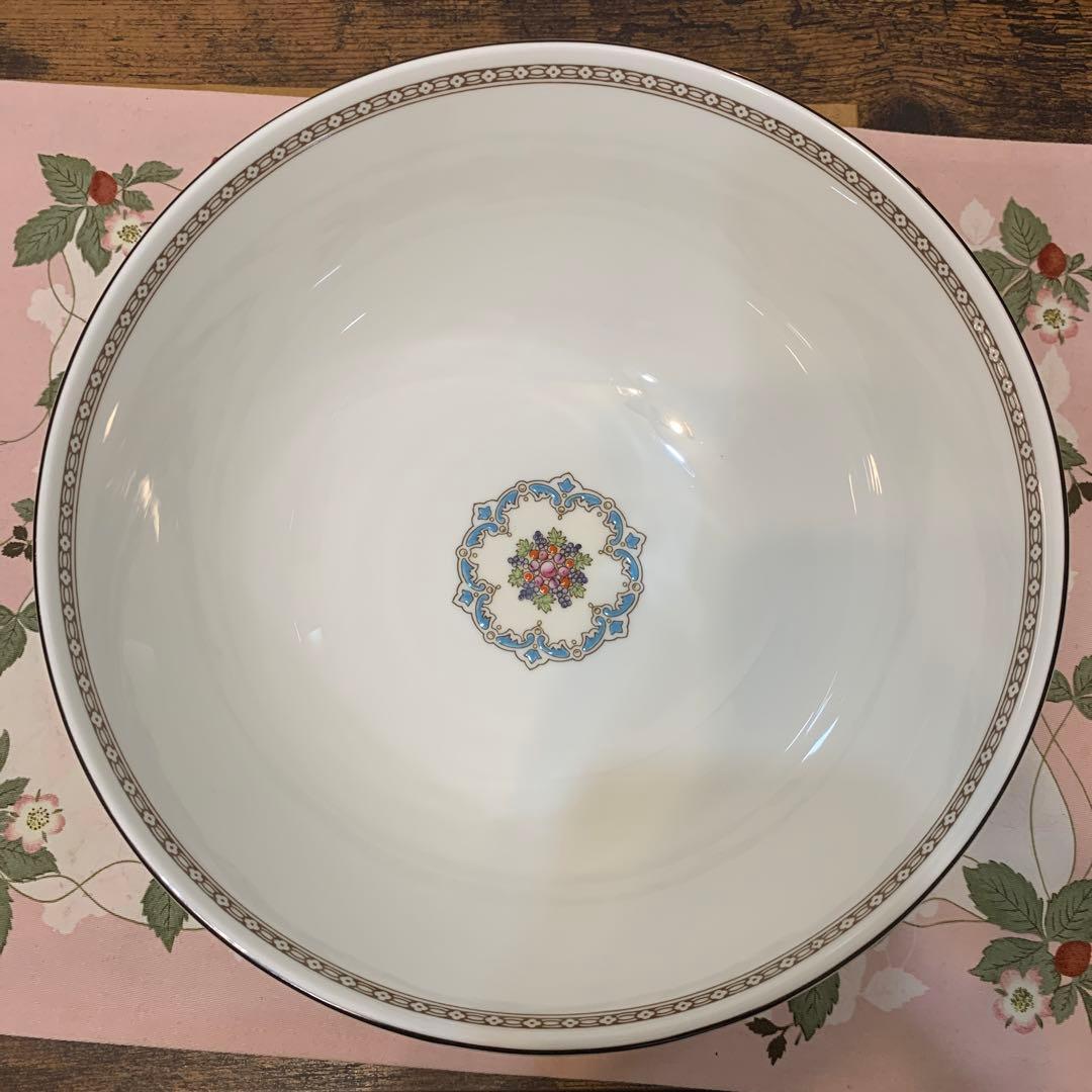 ウェッジウッド フロレンティーン　ターコイズ　25cmサラダボウルLサイズ