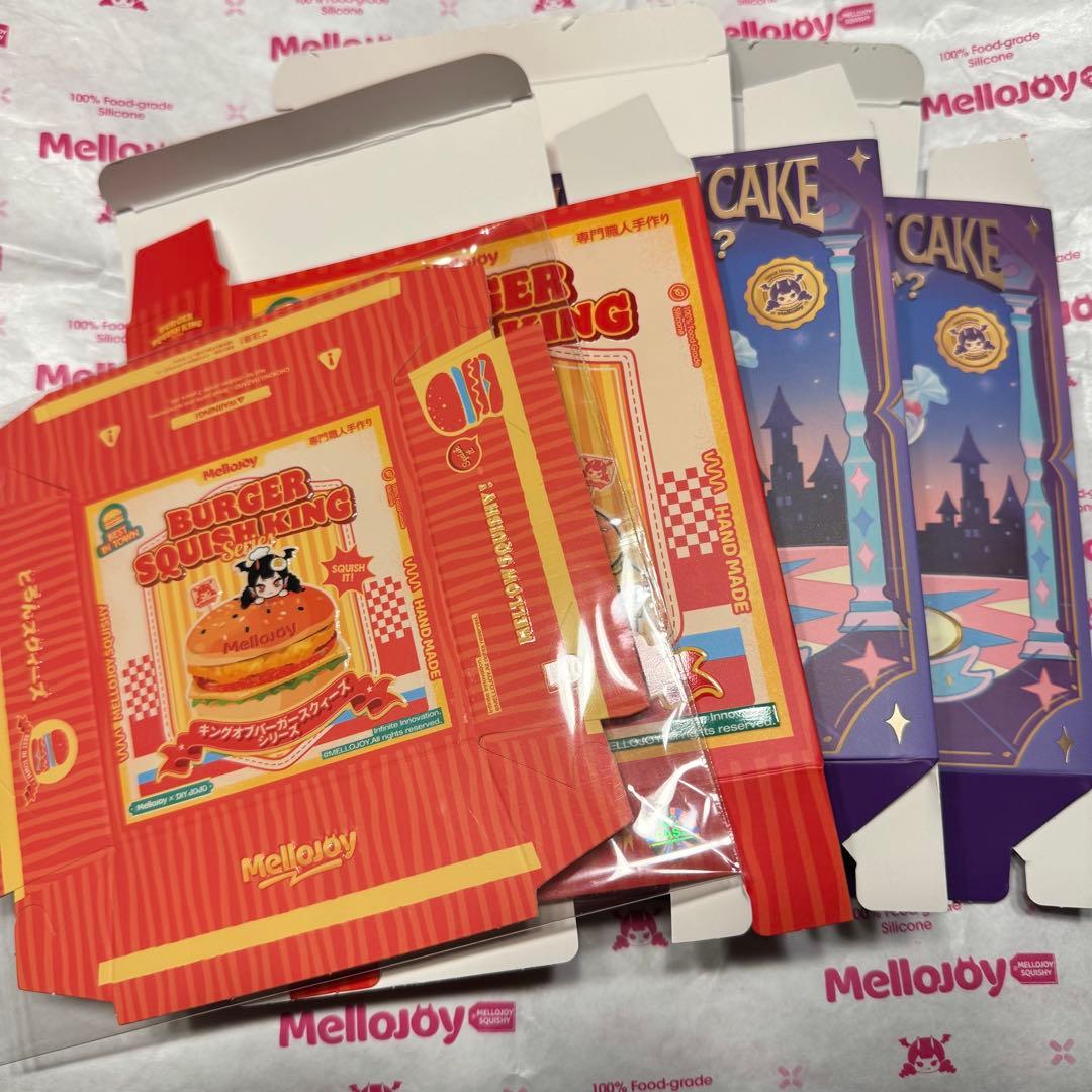 Mellojoy カップケーキか？　キングオブバーガースクイーズシリーズ