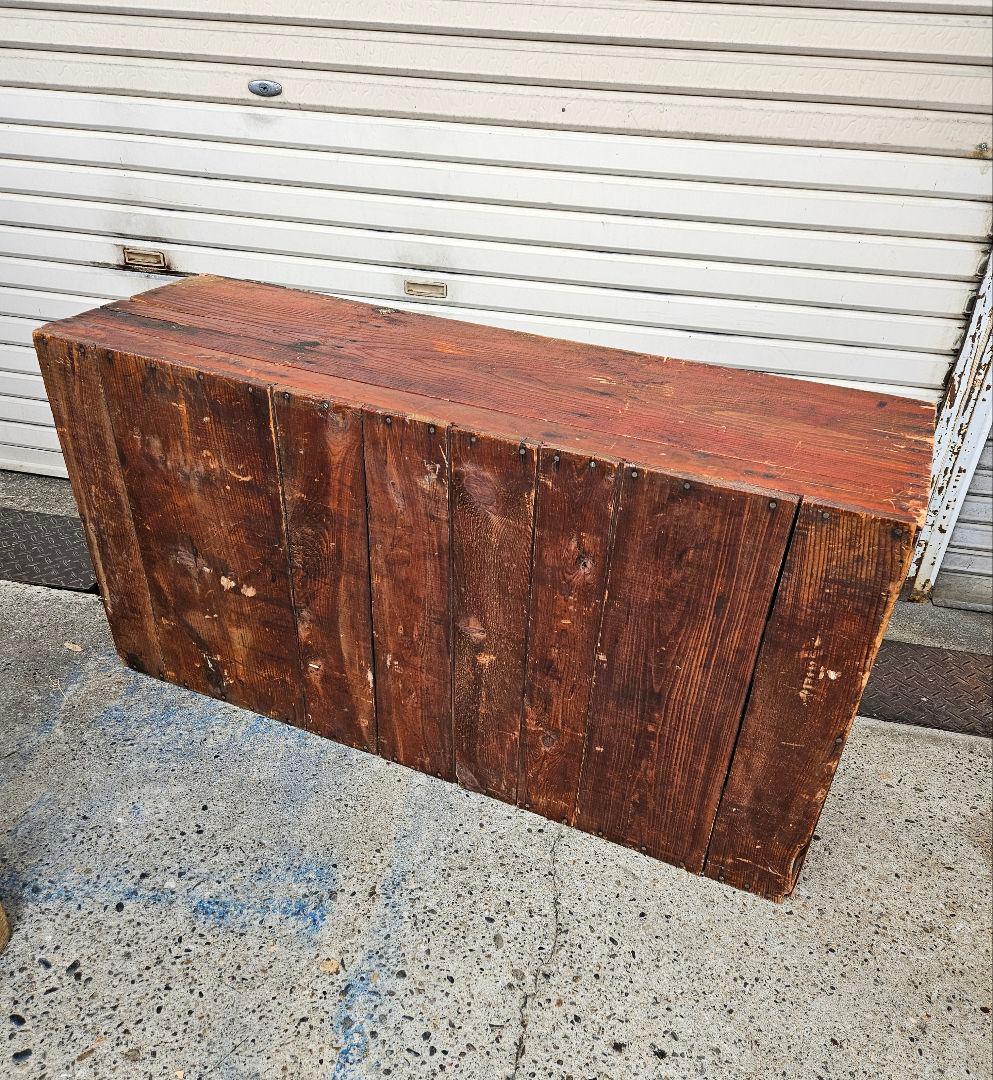 ヴィンテージ 古い木の抽斗 12杯 チェスト 古家具 箪笥 木製 アンティーク