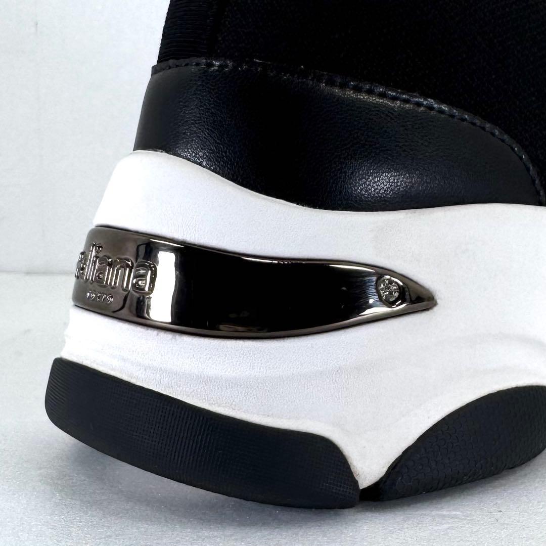 【+diana】 プラスダイアナ （24.5） ニットソックススニーカー 美品