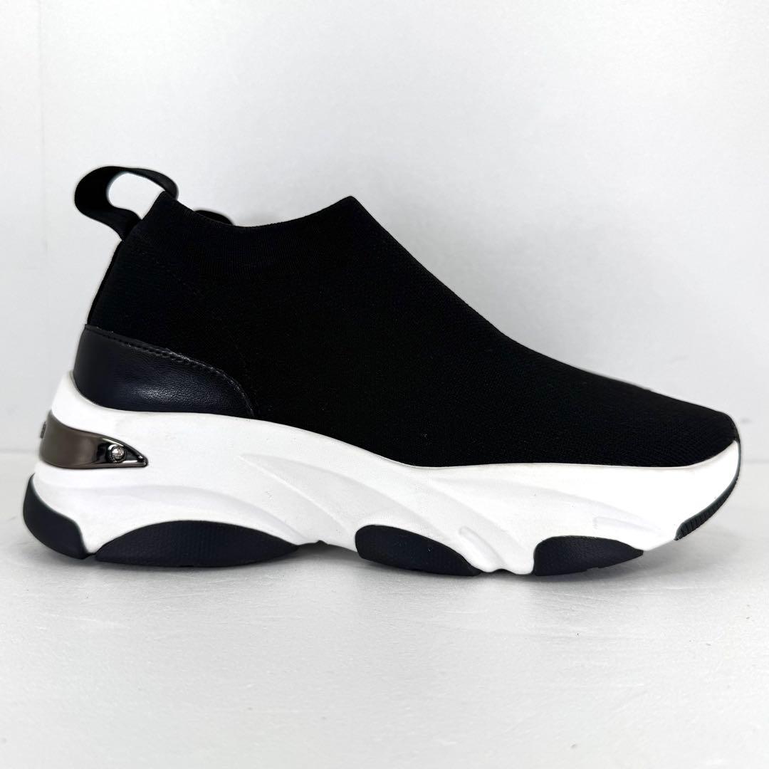 【+diana】 プラスダイアナ （24.5） ニットソックススニーカー 美品