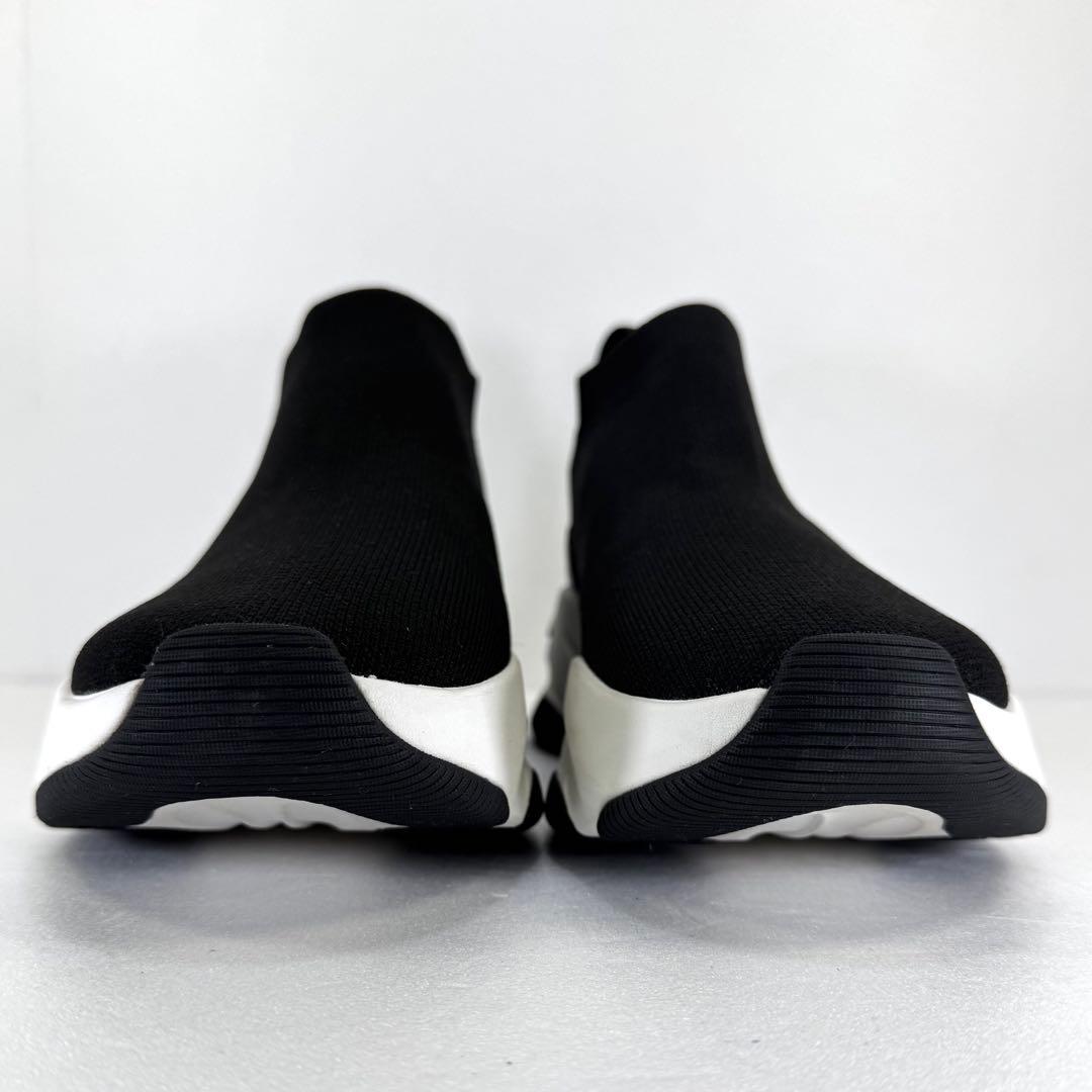 【+diana】 プラスダイアナ （24.5） ニットソックススニーカー 美品