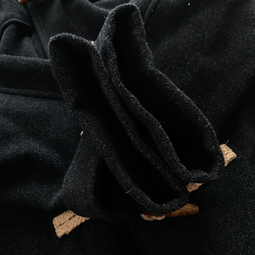 ラルフローレン ポロスポーツ ダッフルコート ウール 9号 ブラック