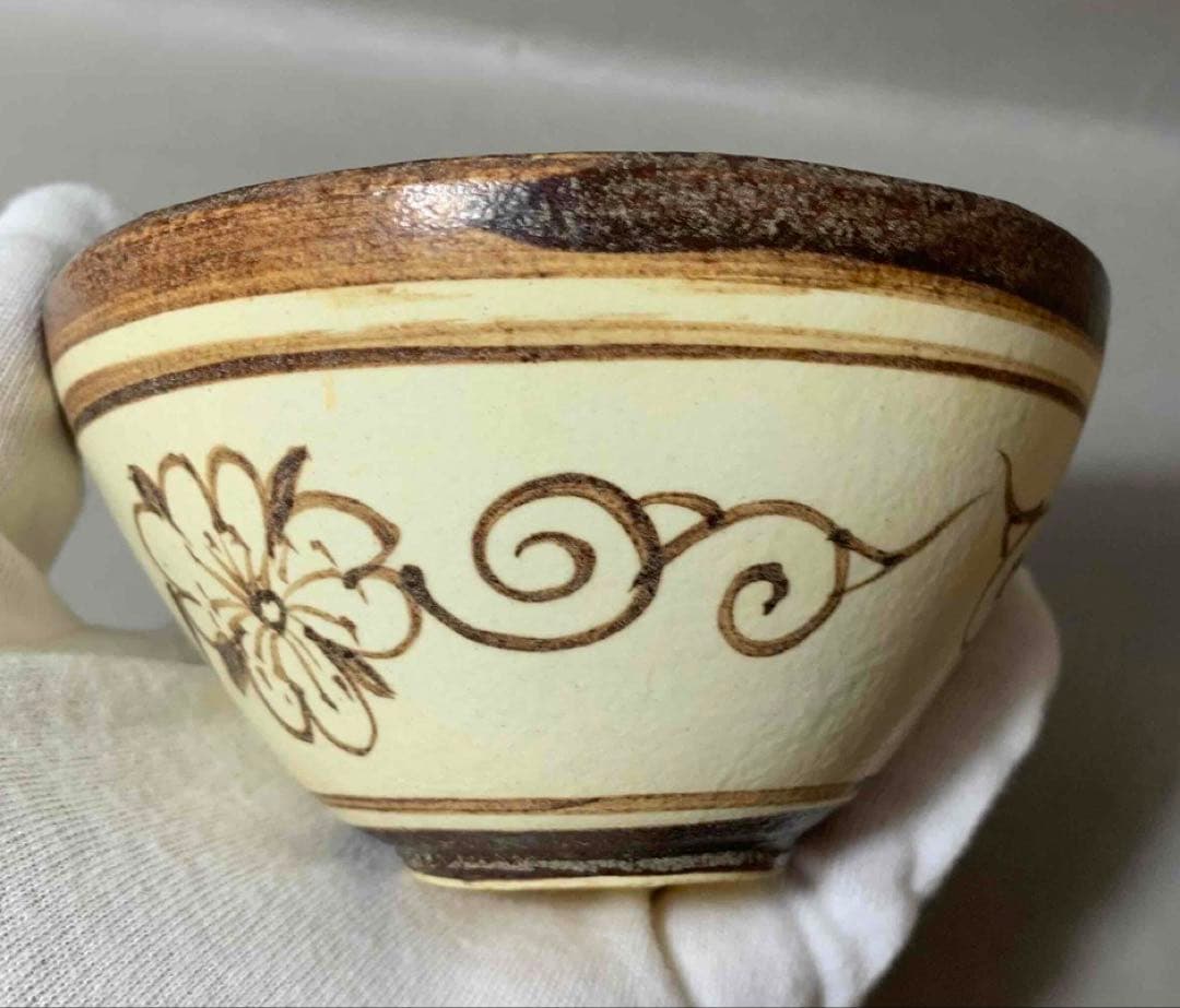 中国 魚絵碗　f2250922