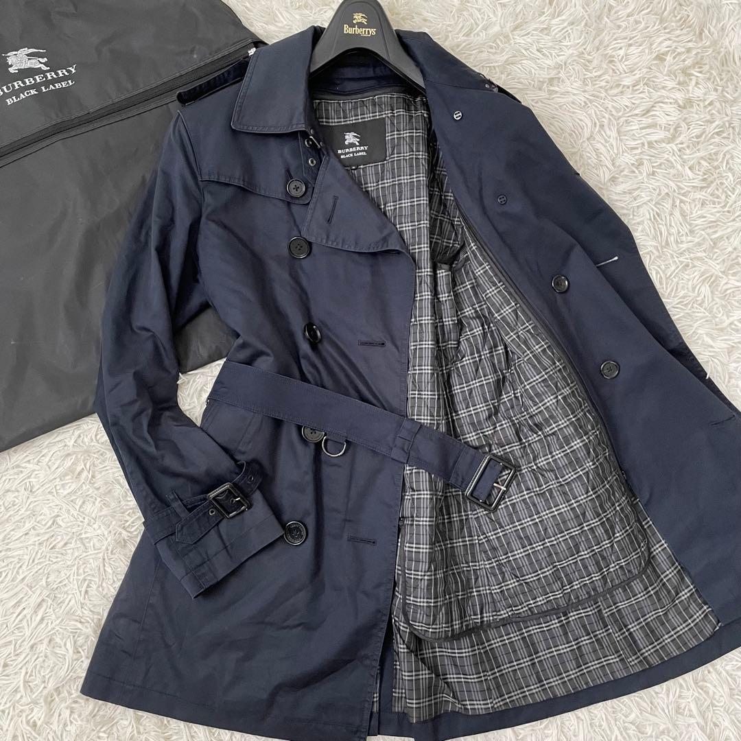 【廃盤】美品✨️バーバリーブラックレーベル トレンチコート ライナー付き