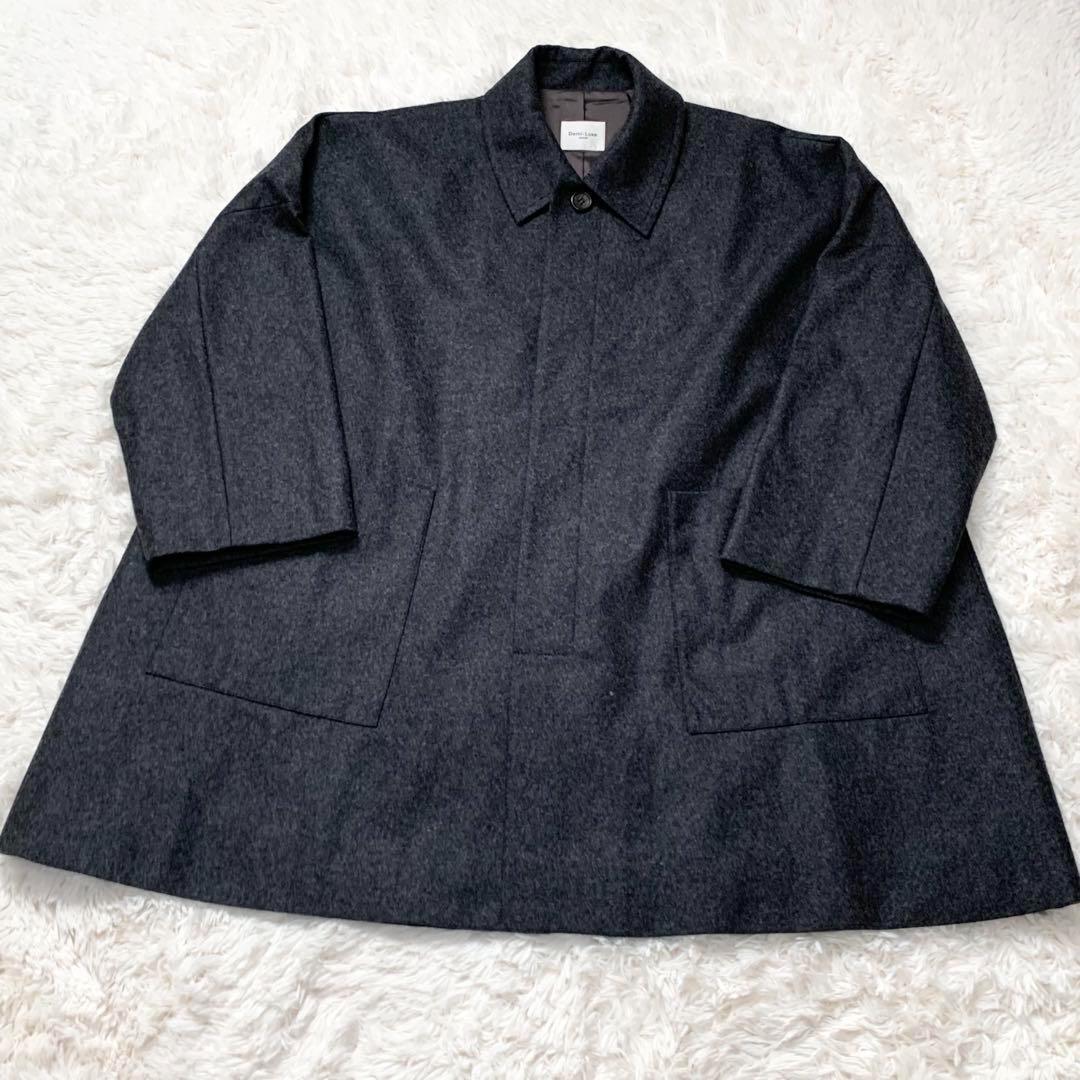 ☆新品★Demi-Luxe BEAMS Ｗポケットフレアコート　ウール 38