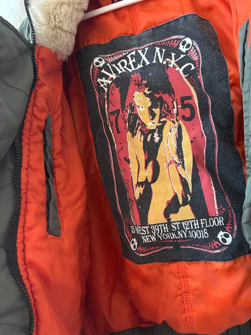 AVIREX MA1 フライトジャケットS