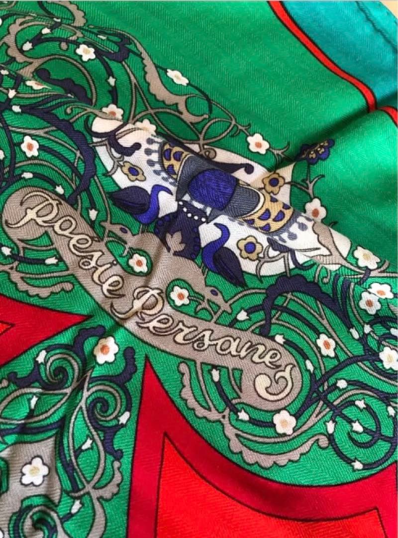 クリスマスにHERMES カレジェアン140ペルシャの詩　人気柄