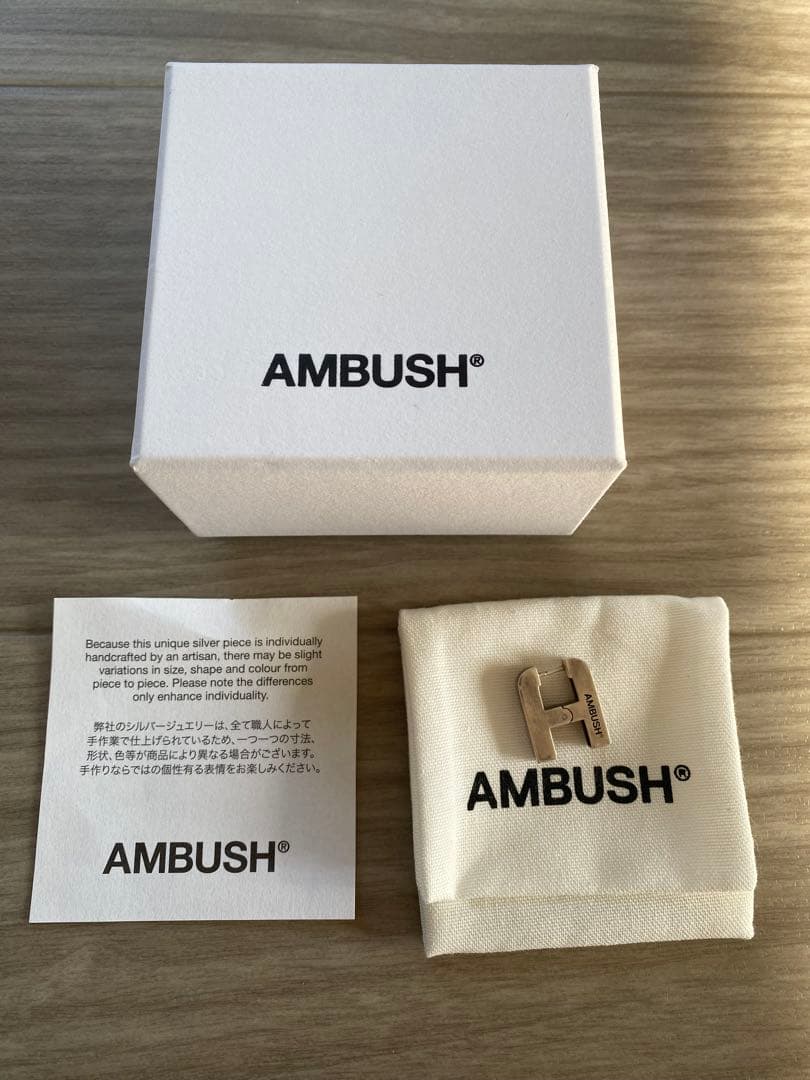 希少性！　アンブッシュ　AMBUSH ピアス　片方　シルバー925
