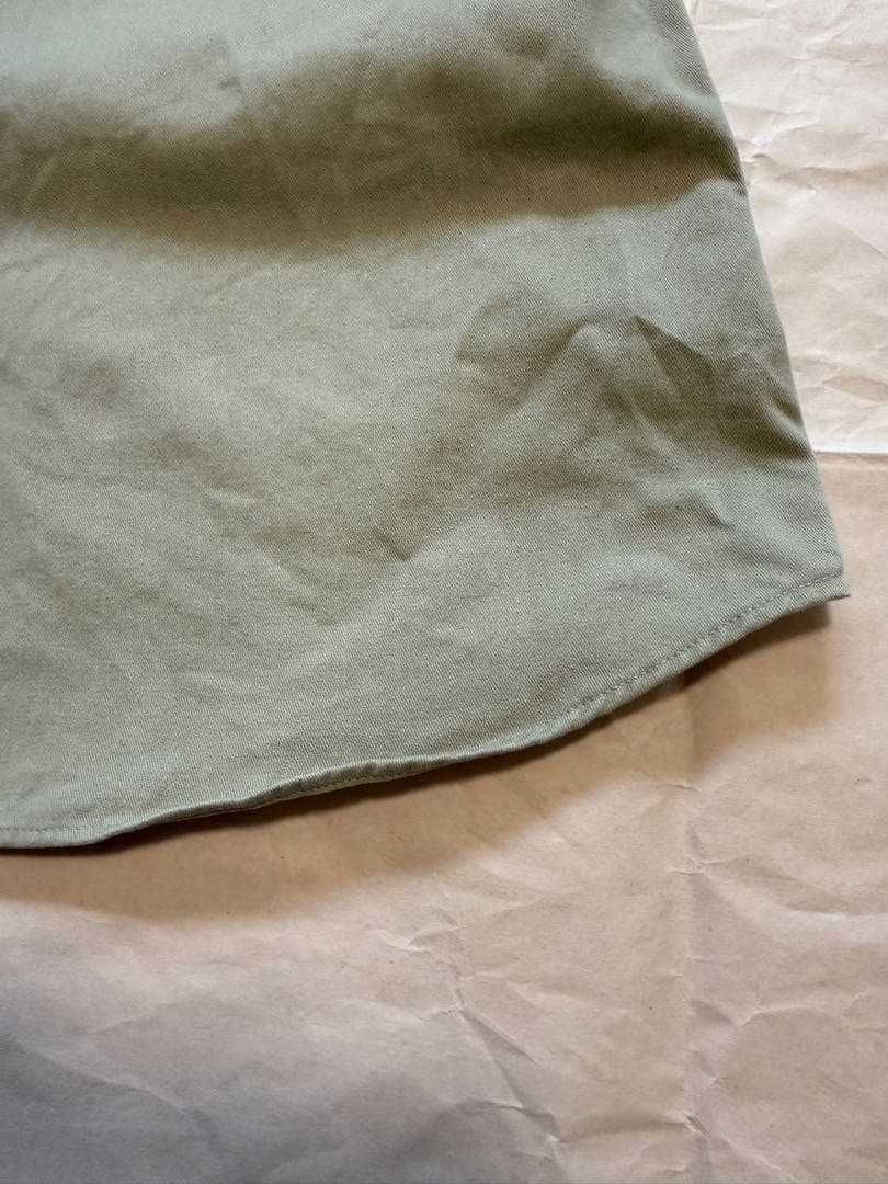 Drake’s BEAMS F 別注　ベージュ ツイル レギュラーカラーシャツ