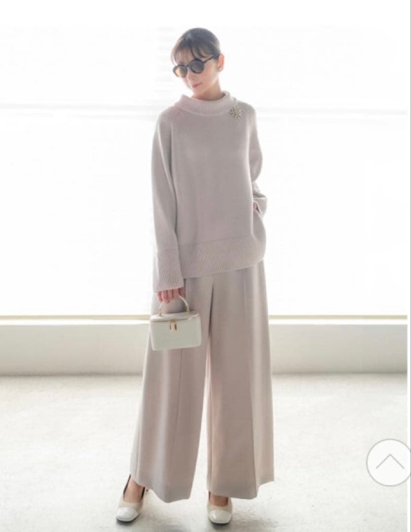 フォクシー　 デイジーリン しっとりウールセーター Hampton Madam