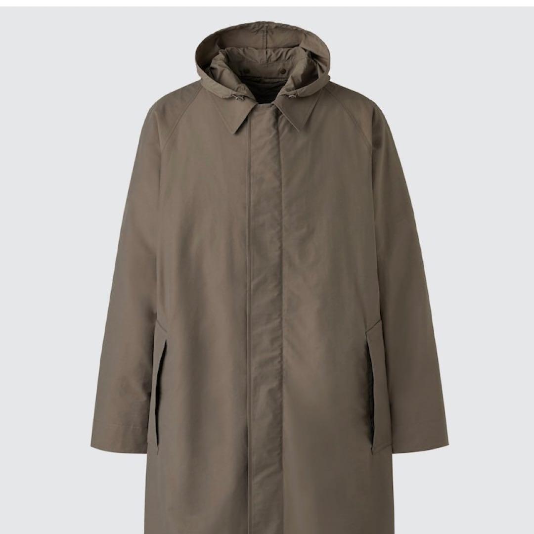 UNIQLO U 2025ステンカラーコート ブラック