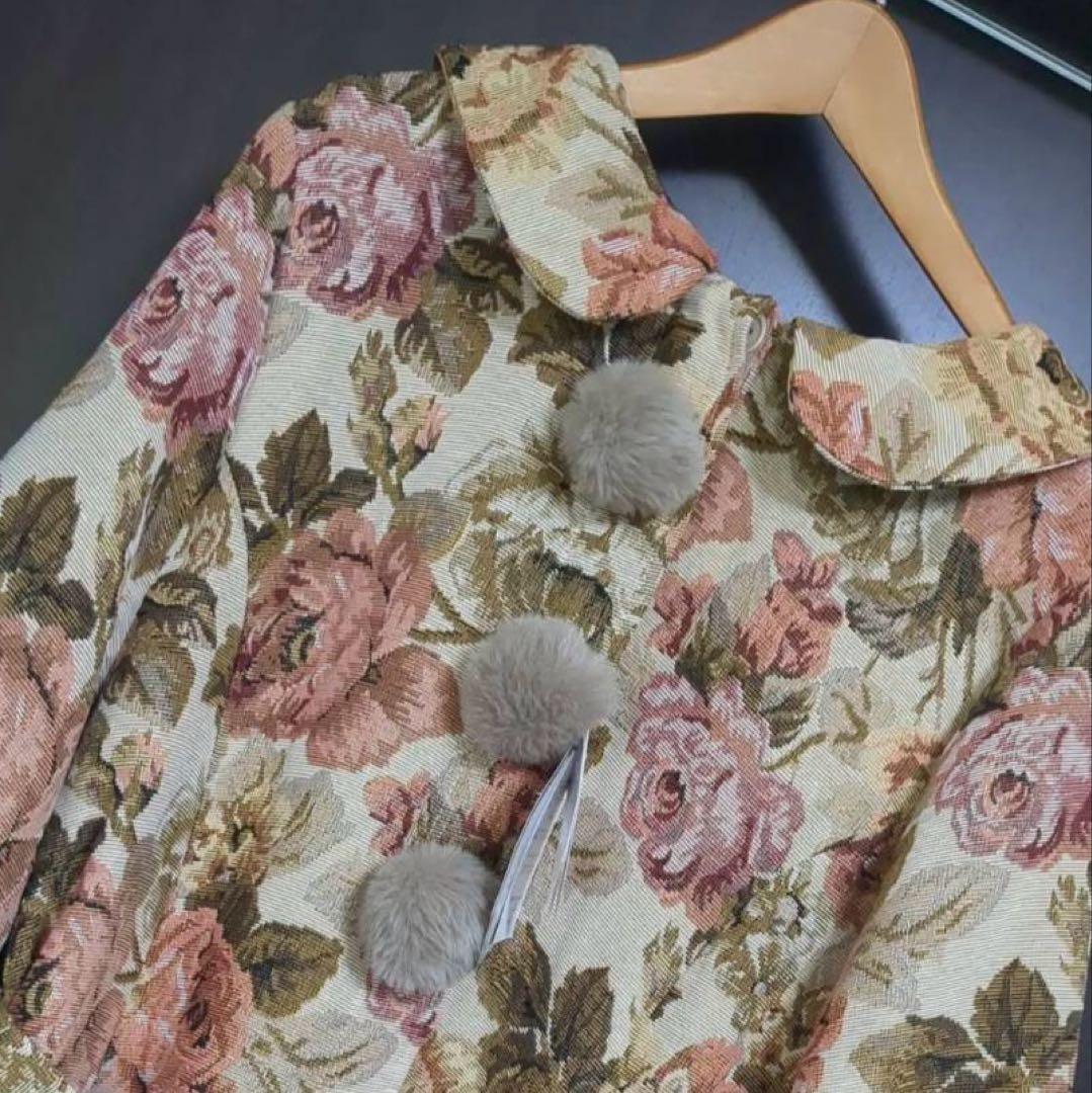 ノエルドメモワール ゴブラン　コート　ベージュ　クラロリ　くる実