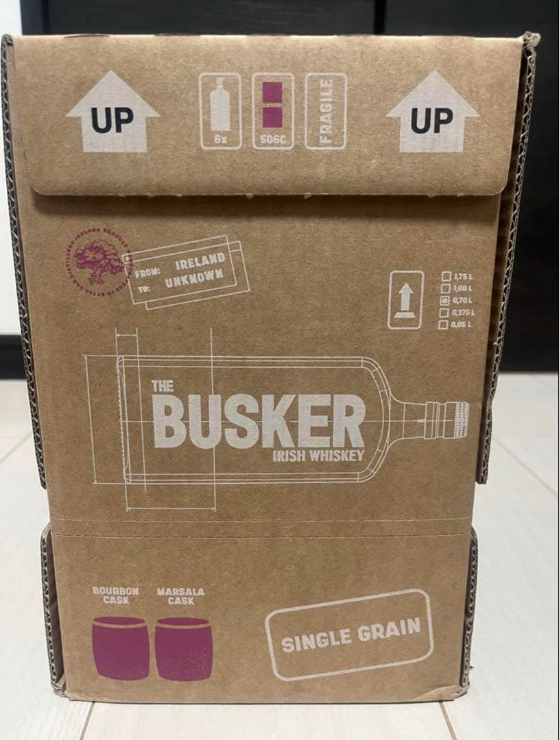 【リニューアル前】バスカー　シングルグレーン6本セット