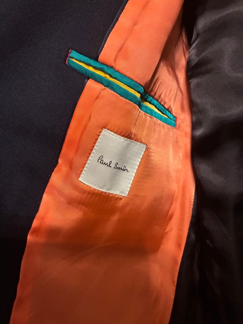 【Paul Smith】チェスターコート ネイビー•M