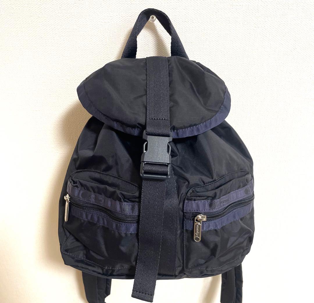 レスポートサック　small voyager リュック　ネイビー