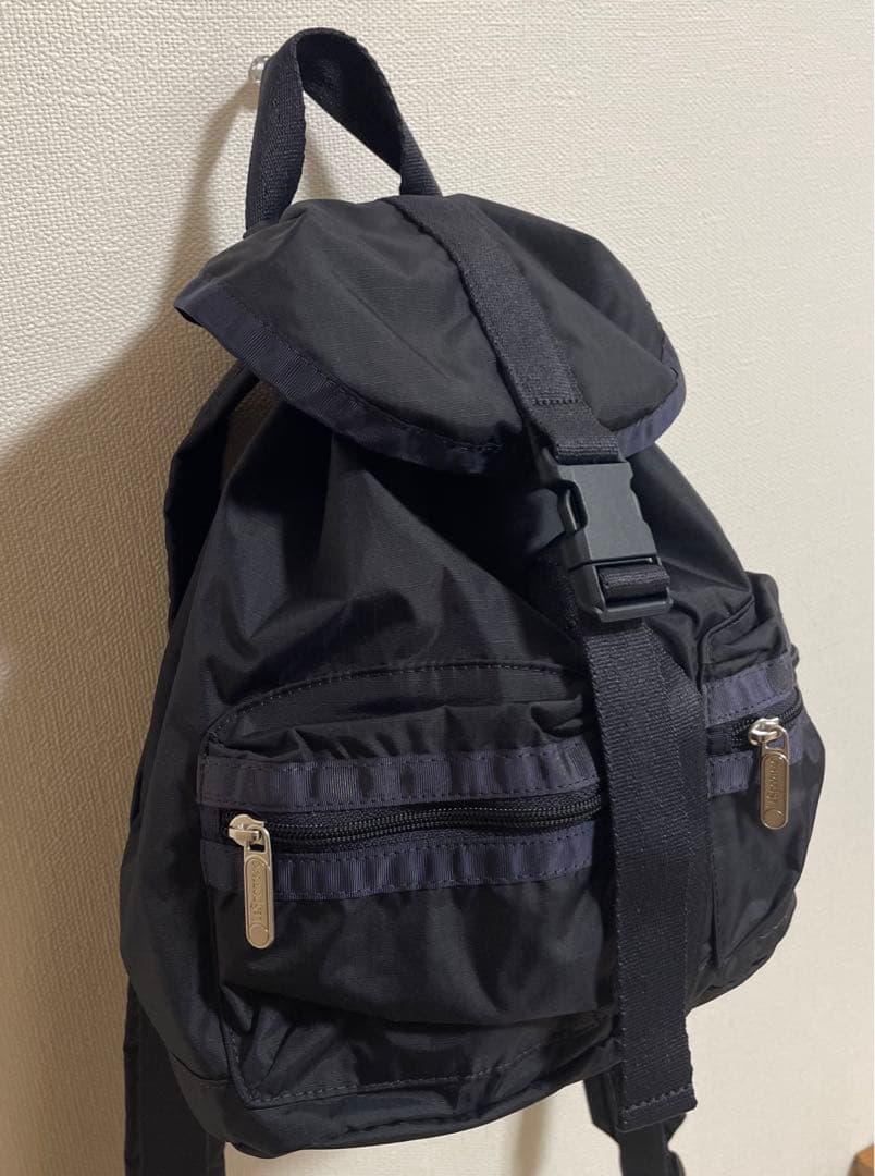 レスポートサック　small voyager リュック　ネイビー