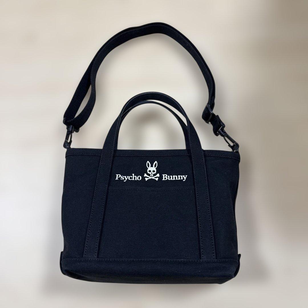 PSYCHO BUNNY　ラウンドバック　ブラック