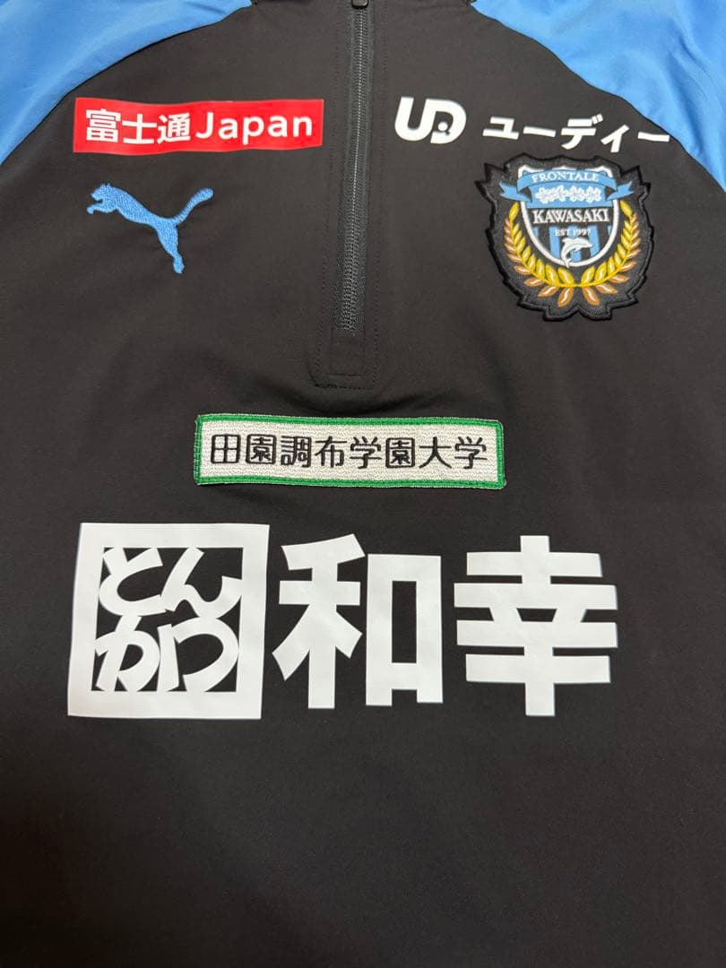 川崎フロンターレ 2023 ウォーミングアップ着用モデルシャツ　Sサイズ