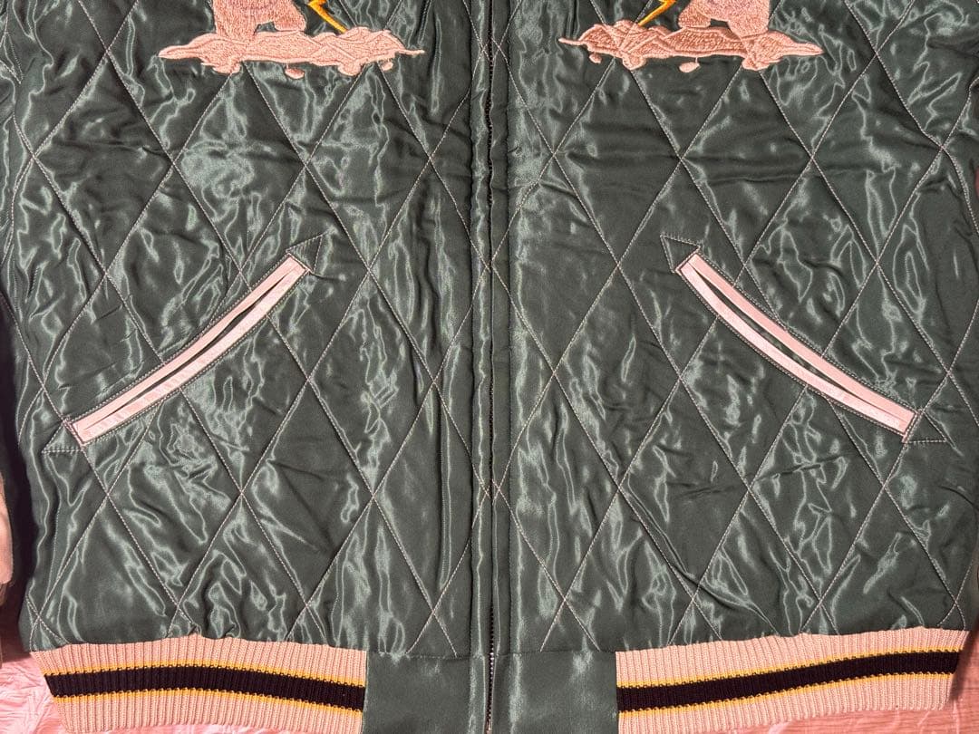 2022年秋冬 テーラー東洋 スカジャン 別珍 白熊 アラスカ