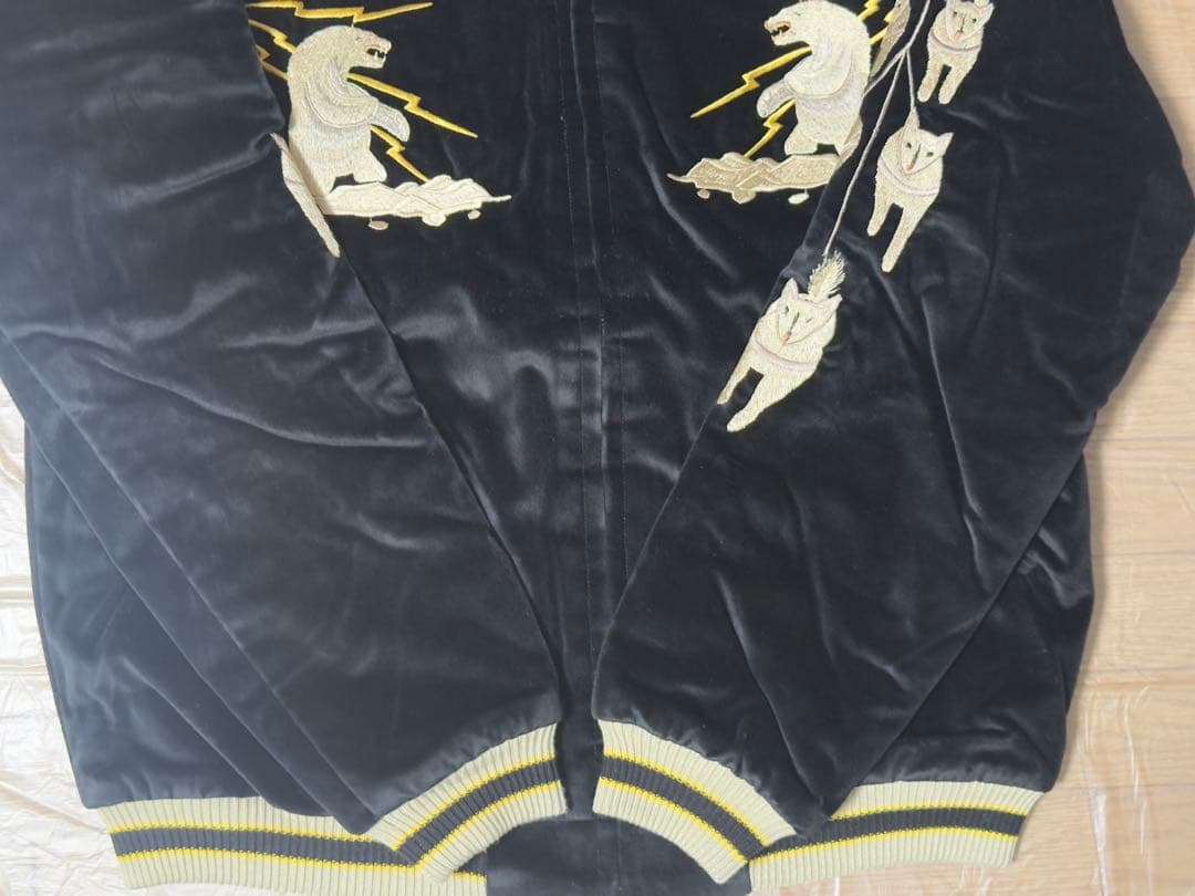 2022年秋冬 テーラー東洋 スカジャン 別珍 白熊 アラスカ