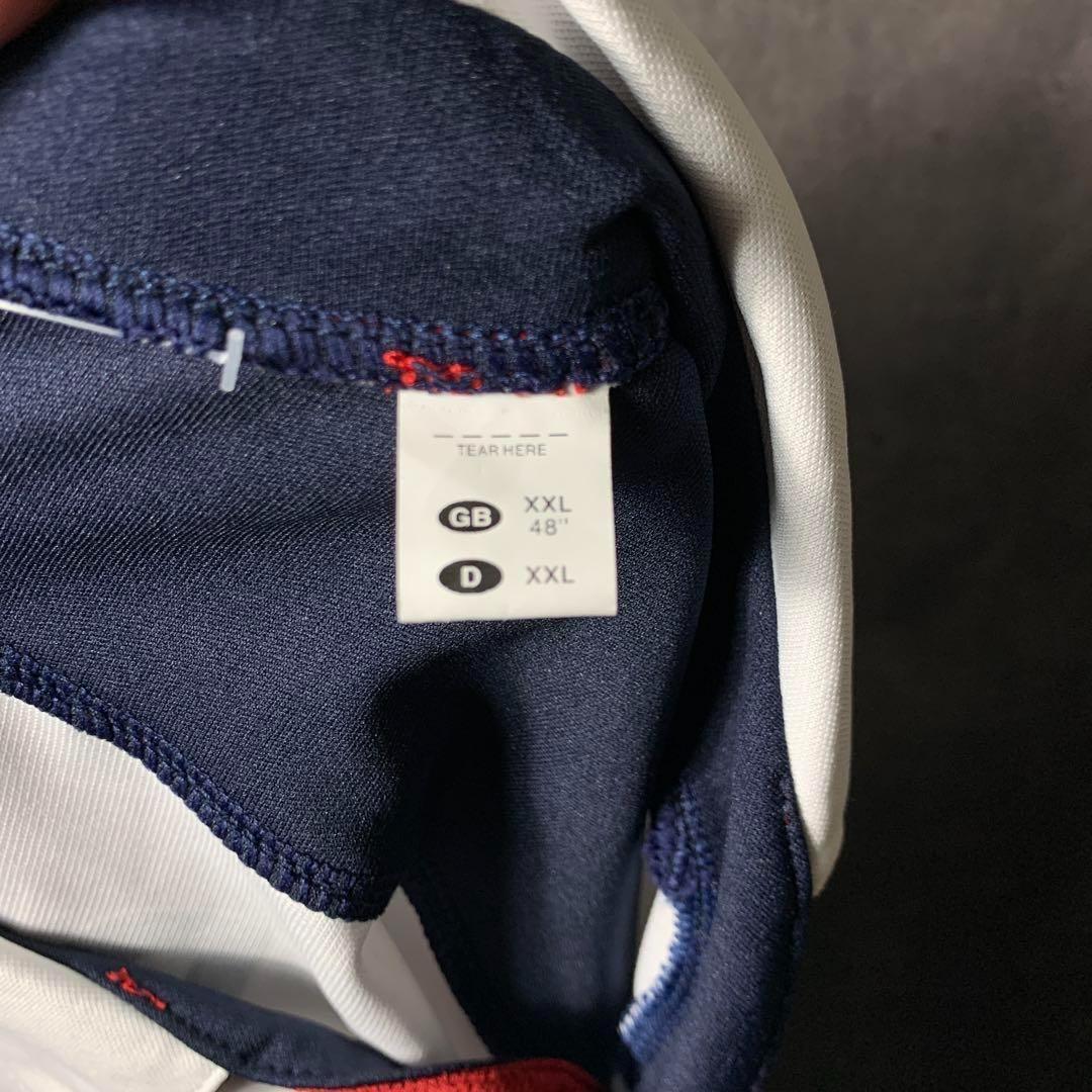 【★ベッカム】 2004年 イングランド代表 7 サッカー ゲームシャツ 2XL