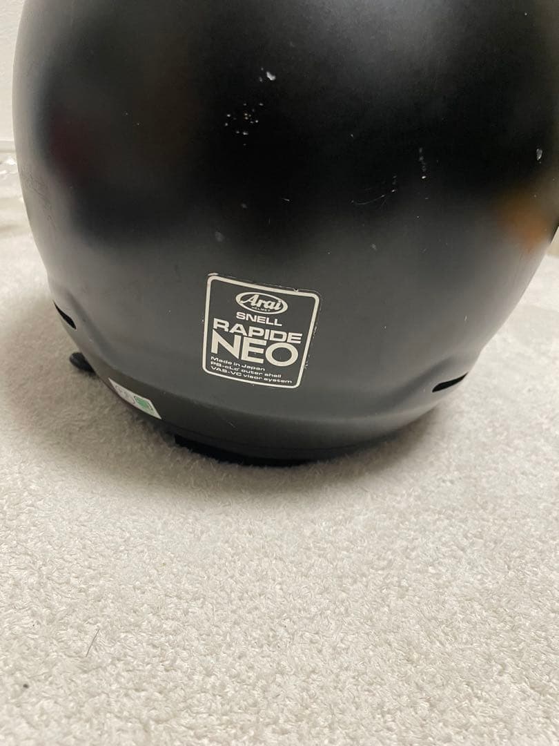 T*r様 Arai ラパイドネオ　ジャンク扱い　傷多い　アライ　フルフェイス　M