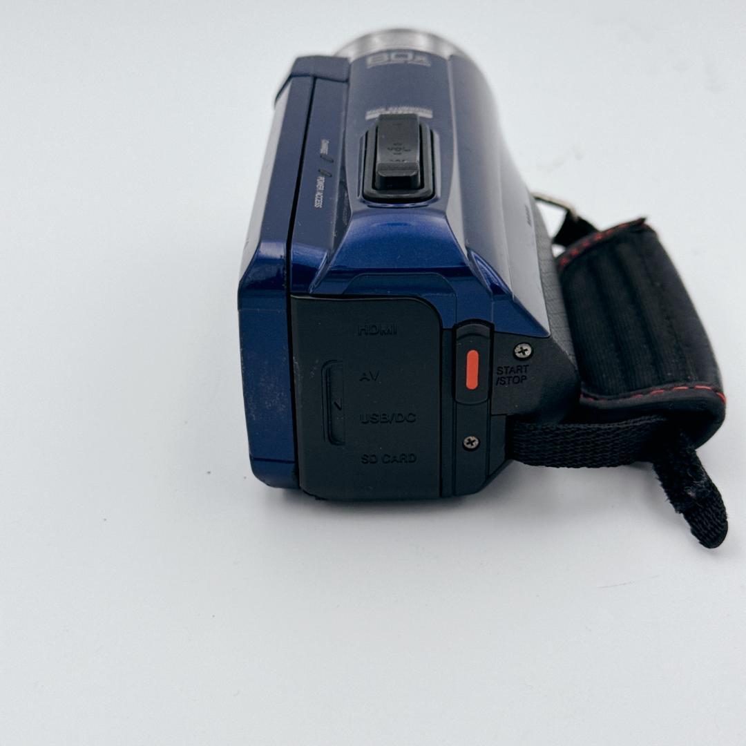【概ね美品】JVC Everio GZ-R70-A 防水 ビデオカメラ ブルー