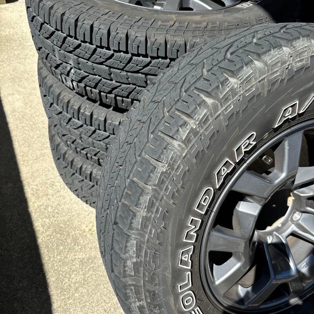 シエラ　ジオランダー　純正アルミホイール