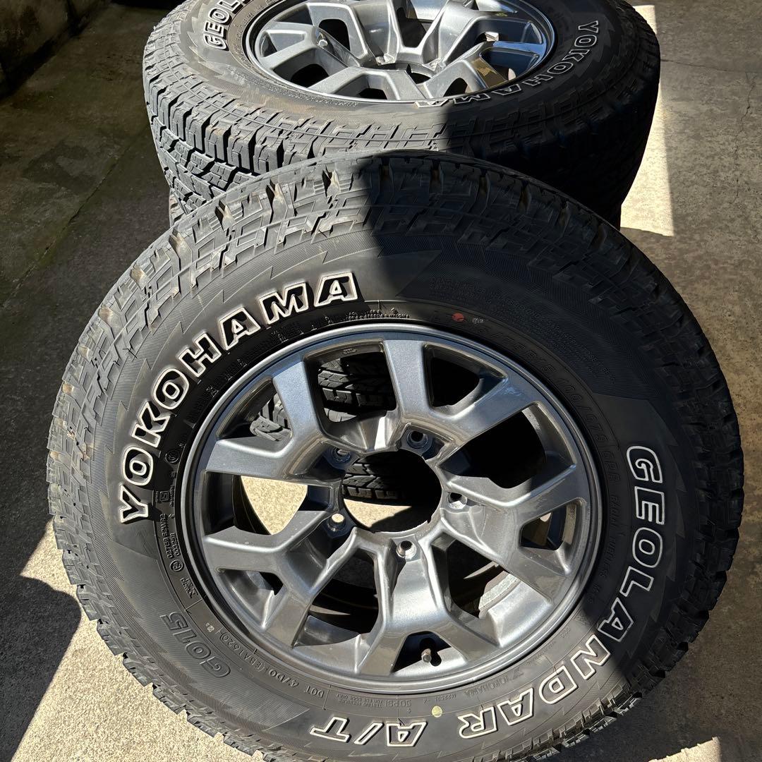 シエラ　ジオランダー　純正アルミホイール