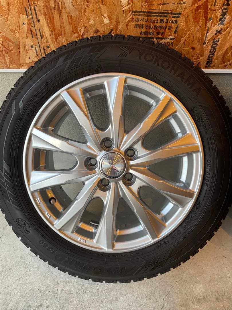 185/65R15 ヨコハマ　スタッドレス　weds
