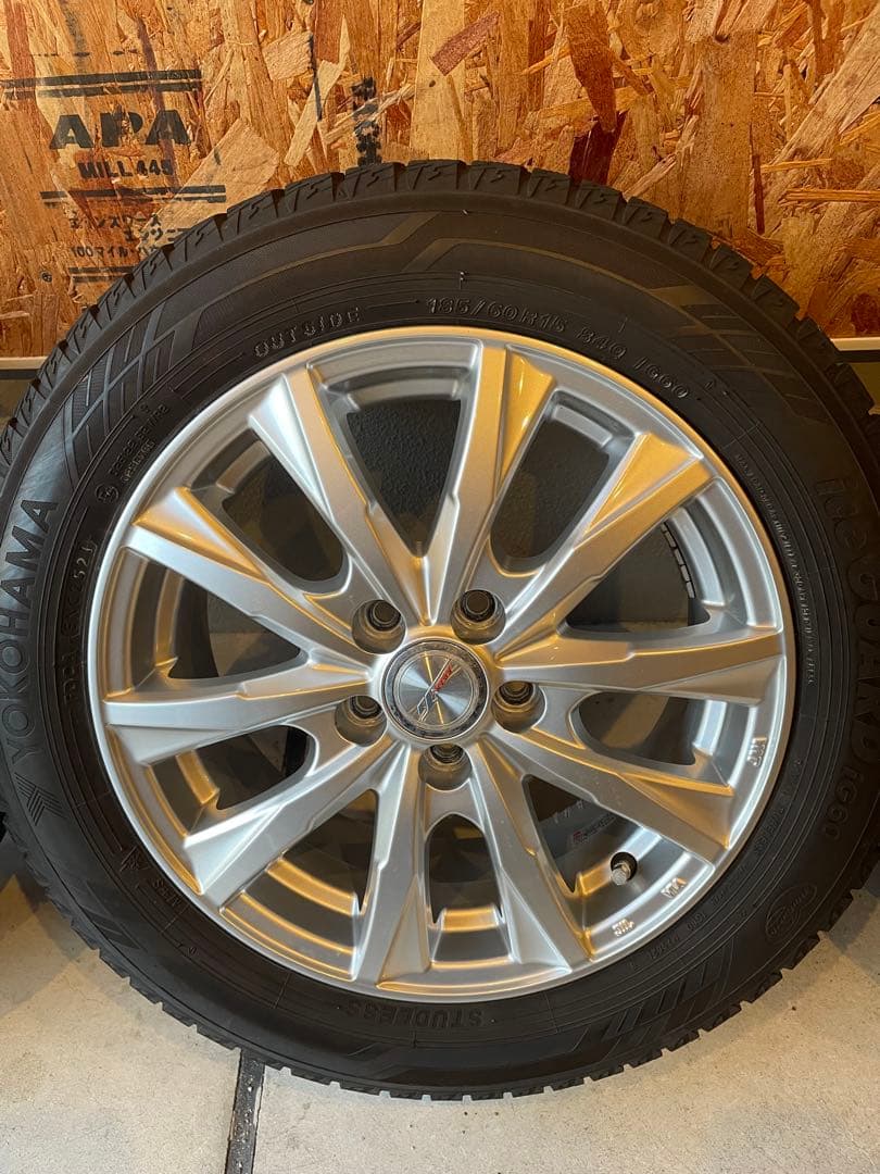 185/65R15 ヨコハマ　スタッドレス　weds
