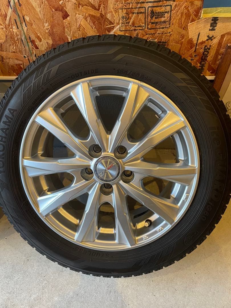 185/65R15 ヨコハマ　スタッドレス　weds