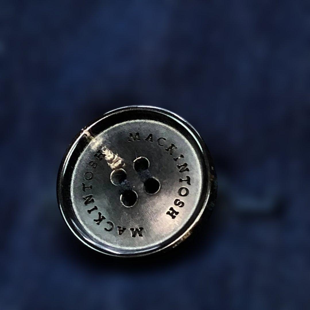 美品/白タグ⭐マッキントッシュ シングルブレストデニムコート 36/S位