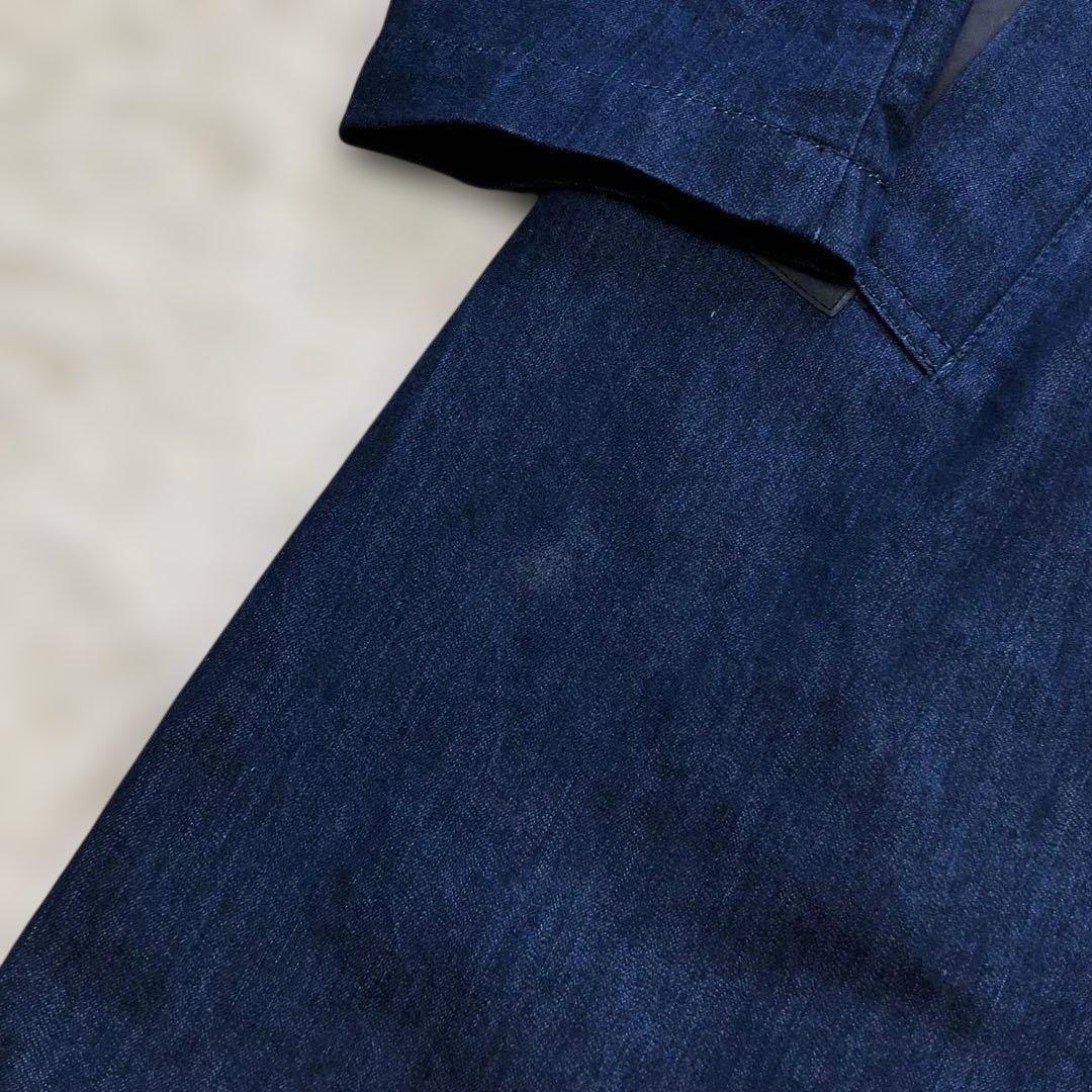 美品/白タグ⭐マッキントッシュ シングルブレストデニムコート 36/S位