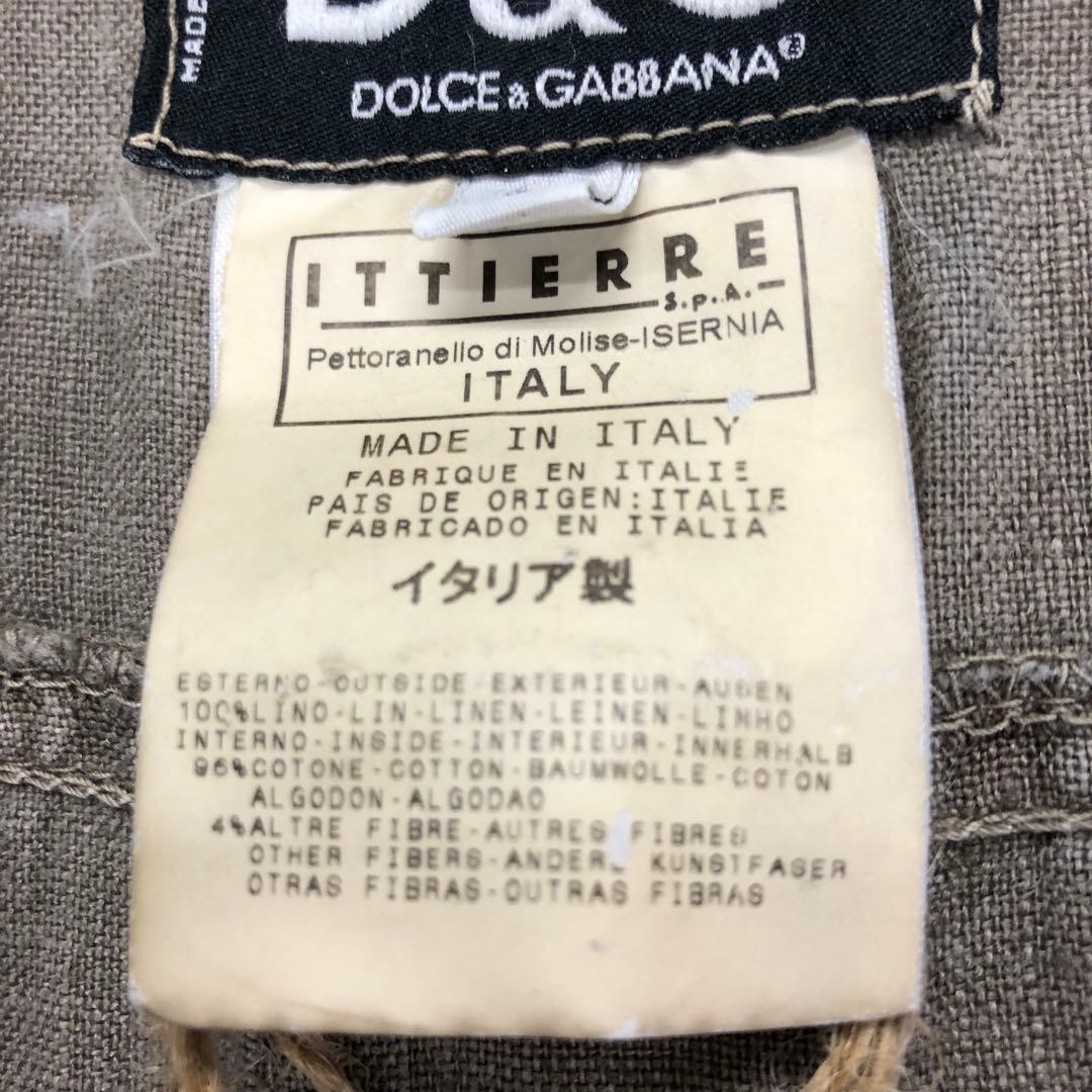 DOLCE＆GABBANA ドルチェ＆ガッバーナ　シャツジャケット　ロゴ　R