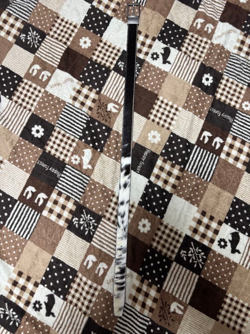 futureherz 牛柄ベルトと円堂守着用ジップフーディー　 完売品