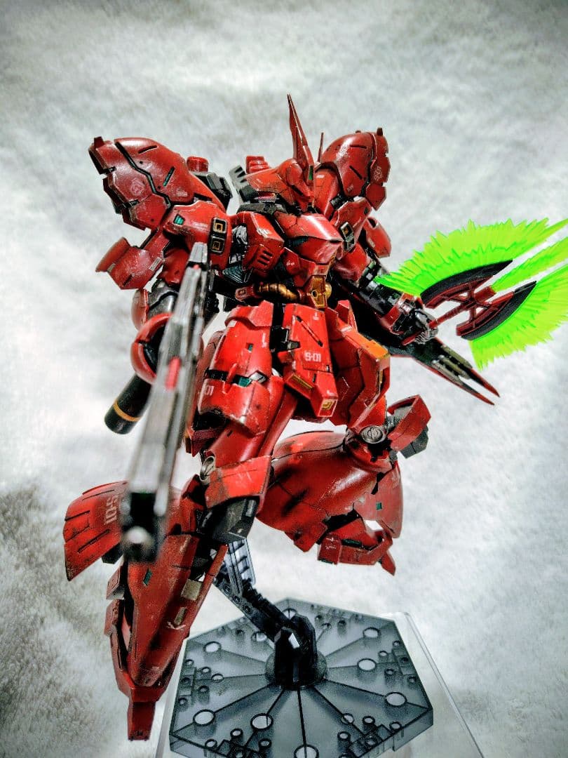 塗装済み完成品RGササビー　注意点あり