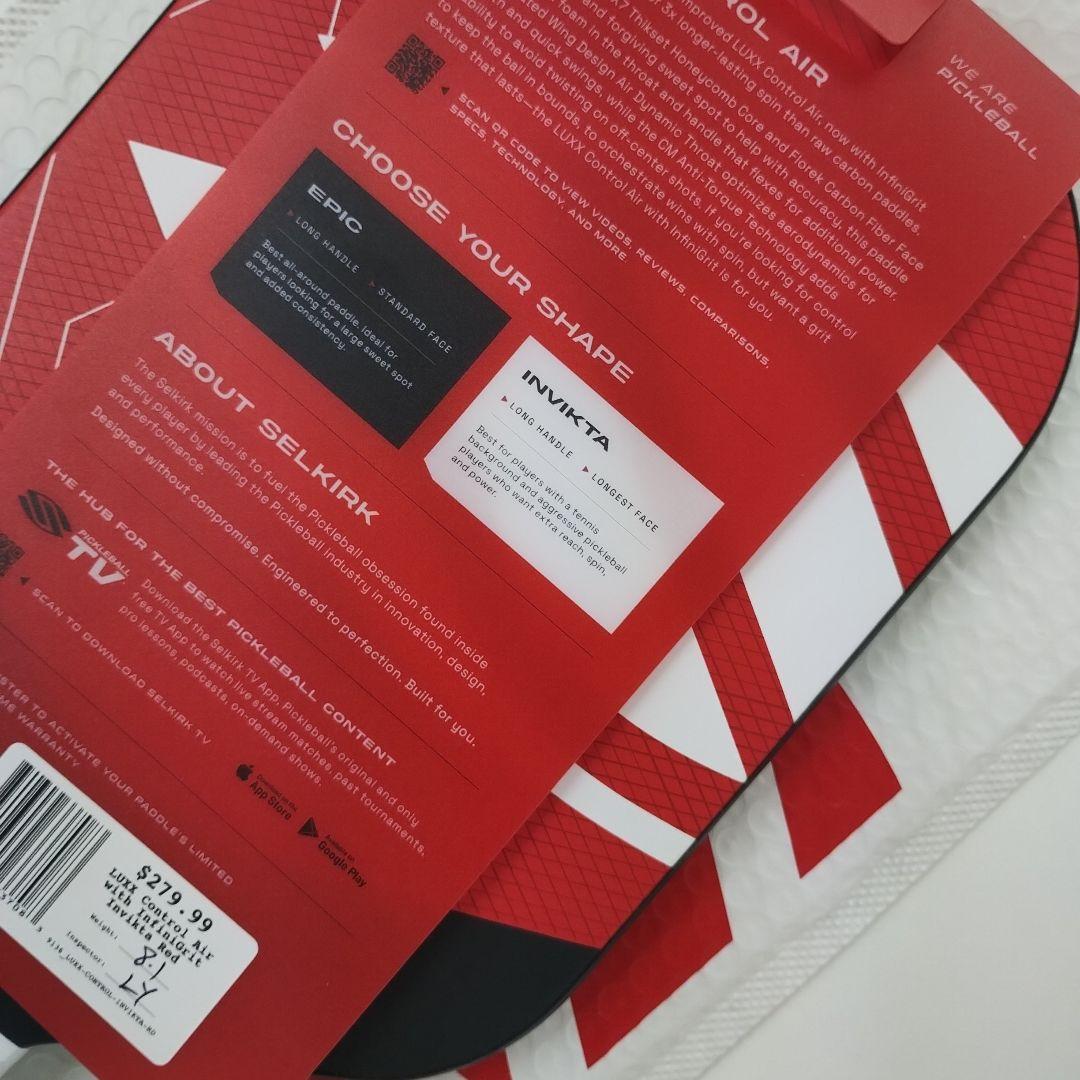 セルカークLUXX Control Air Invikta ピックル パドル