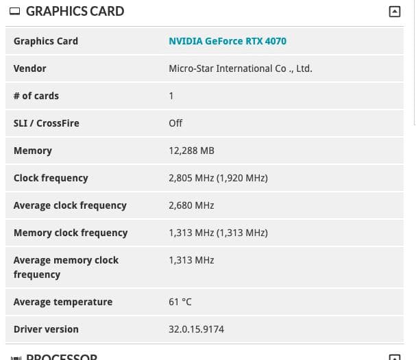 グラフィックボード・グラボ・ビデオカード MSI GeForce RTX 4070 VENTUS 2X 12G OC