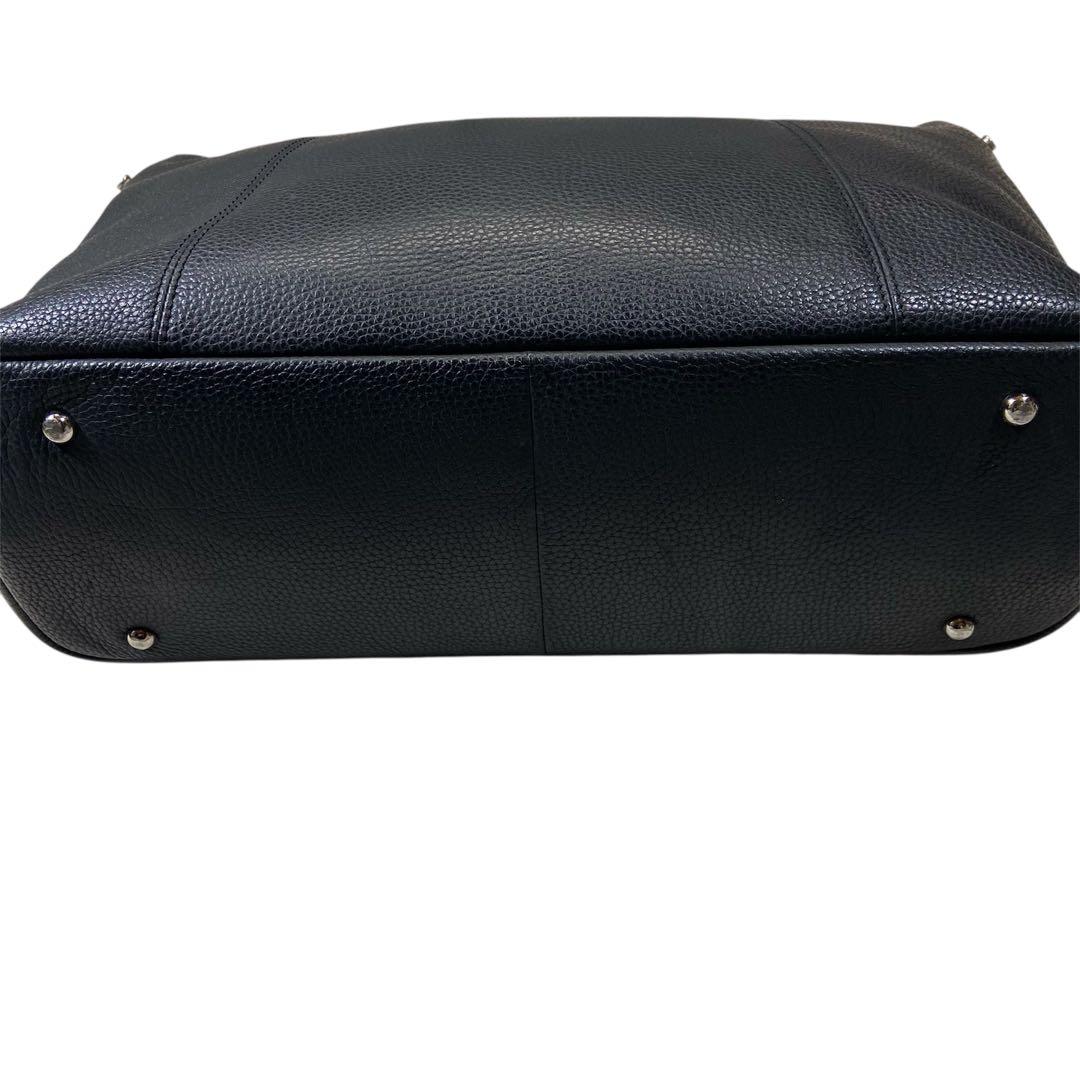 BARNEYS NEWYORK 本革 オールレザー シボ革 トートバッグ A4